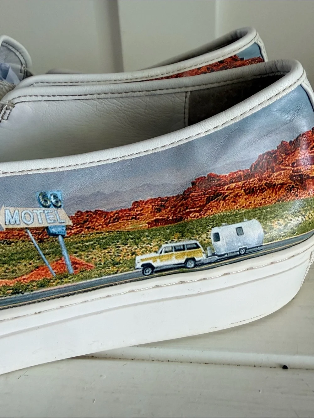 Katy Perry Collections The Beverly Cactus Desert Slip On Sneaker 9.5 Rare